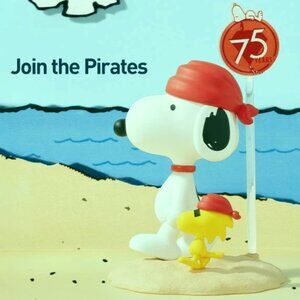 PEANUTS 75th Anniversary Snoopy Comic Life - JOIN THE PIRATES - POPMART
